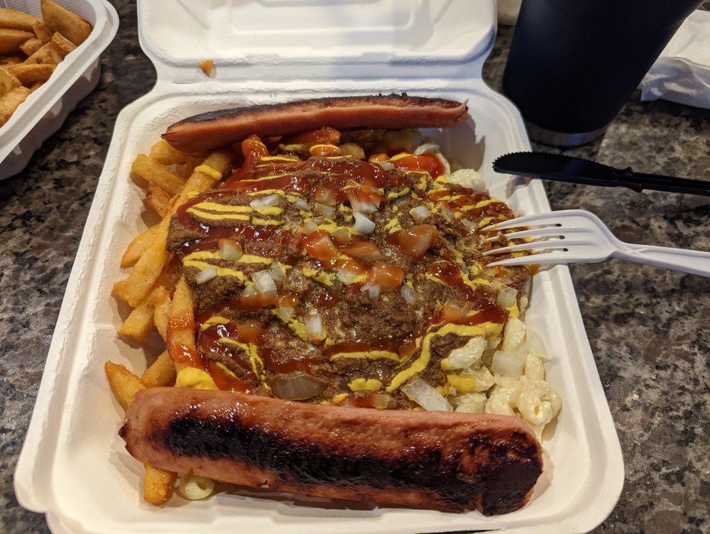 Food from Hungry's Grill