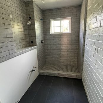 Duane Serna Tile - Tile looks perfect! I can't wait to see the end result! - Tiling Near Me
