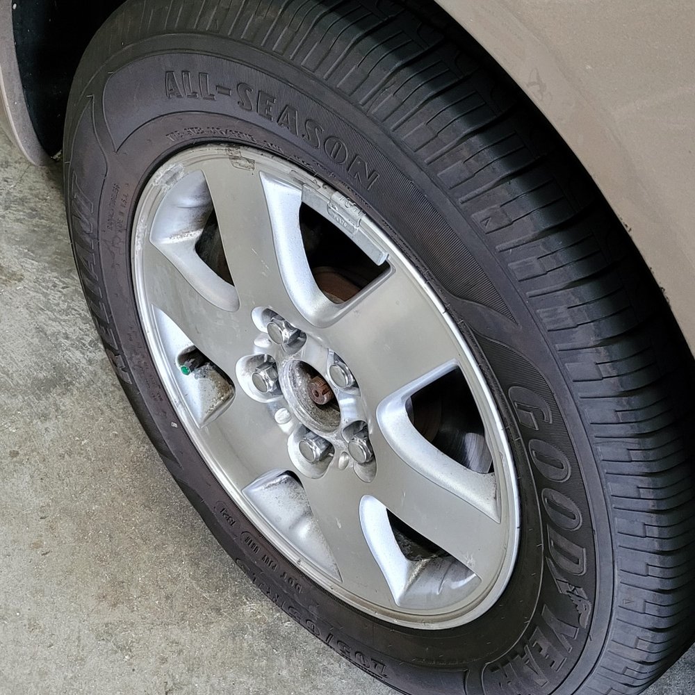 Lost center cap after balanced tires. Tech didn't put back tightly. Lost while driving home. Lost center cap after balanced tires. Tech didn't put back tightly. Lost while driving home.