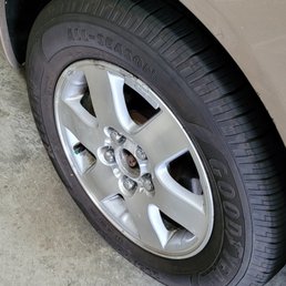 Lost center cap after balanced tires. Tech didn't put back tightly. Lost while driving home. Lost center cap after balanced tires. Tech didn't put back tightly. Lost while driving home.