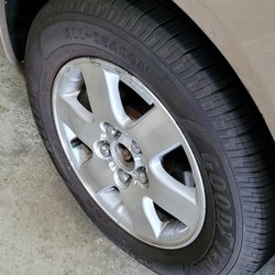 Pep Boys - Lost center cap after balanced tires. Tech didn't put back tightly. Lost while driving home.