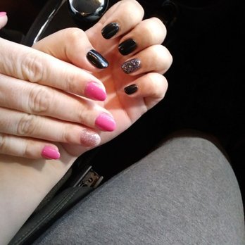 Moxxie Nails & Spa - My mom's are pink and mine are black. Wow. Just wow! Thanks Cindy!!! - Nail Salons Near Me - Jacksonville, Florida Moxxie Nails & Spa - My mom's are pink and mine are black. Wow. Just wow! Thanks Cindy!!! - Nail Salons Near Me - Jacksonville, Florida