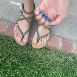 My nails I was charged $110 dollars for. My nails I was charged $110 dollars for.