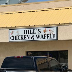Hill’s Chicken And Waffle - Front signage