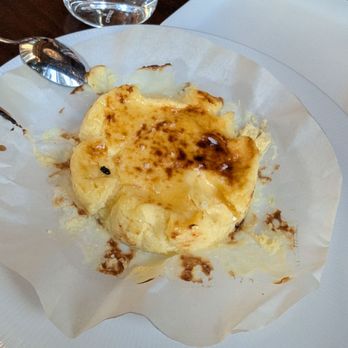 Bazaar Meat by José Andrés - Basque cheesecake, complete with honey and salt drizzles plus presentation flair - Steakhouses Near Me - Chicago, Illinois