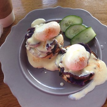 Tin Shack Bakery - Eggs Benny!! Yumm - Coffee & Tea Near Me - Pāhoa, Hawaii