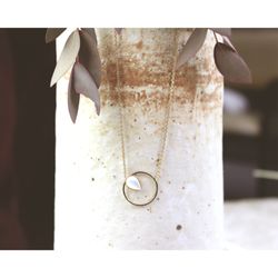 Médecine Douce - Collier Milky small en nacre - Collections Les Iconiques