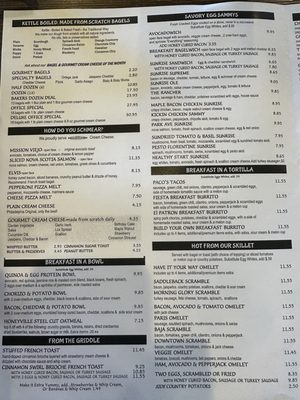 Menu photo 3 Bagels & Brew Mission Viejo, CA