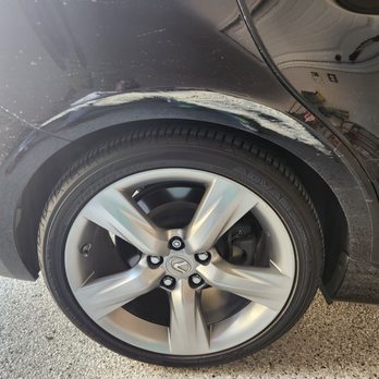 TX Mobile Auto Body - Scuffed rear fender - Auto Repair Near Me TX Mobile Auto Body - Scuffed rear fender - Auto Repair Near Me