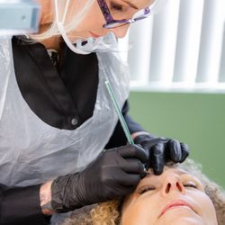 Fine Lines Studios - The tapping method is used, not the microblading method, it's very precise, and healing is quick.