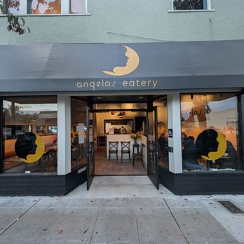 Angelas Eatery - Sidewalk fasçade. - Mediterranean Near Me - Alameda, California Angelas Eatery - Sidewalk fasçade. - Mediterranean Near Me - Alameda, California