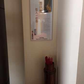 Guang Ming Buddhist Temple - Incense stick offering - Buddhist Temples Near Me - Orlando, Florida