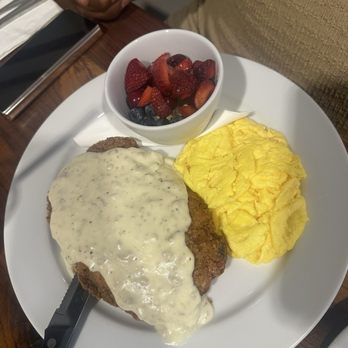 The Biscuit Basket - Country fried steak,eggs&friut - Southern Near Me - Modesto, California