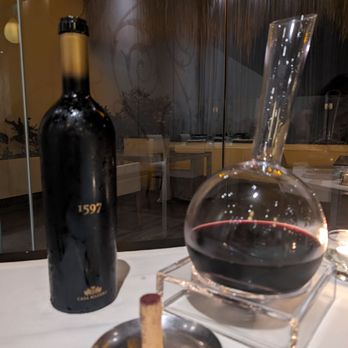 Cocina de Autor - Our very beautiful bottle of wine - Signature Cuisine Near Me - Playa del Carmen, ROO