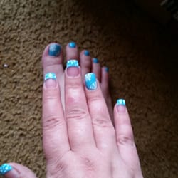 LA Nails - Great job on my nail art. But I didn't agree with the suggestion of gel nails because it last longer. Not true.