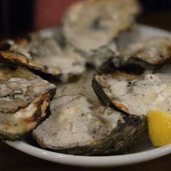 Louisiana Bistreaux Buckhead - Grilled oyster