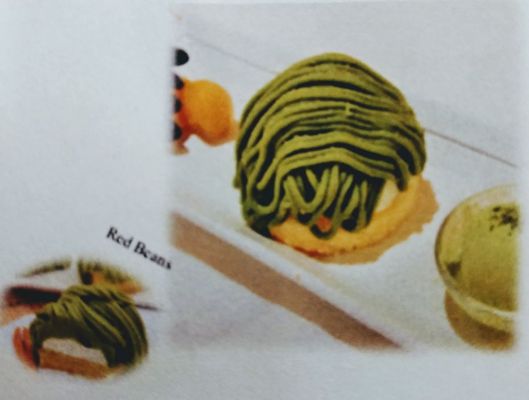 Photo of Santa Ramen - San Mateo, CA, US. Maccha Mont Blanc