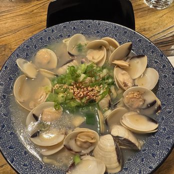 HINODEYA Ramen & Bar Chestnut - Hamaguri Ramen (Littleneck Clams) - Ramen Near Me - San Francisco, California