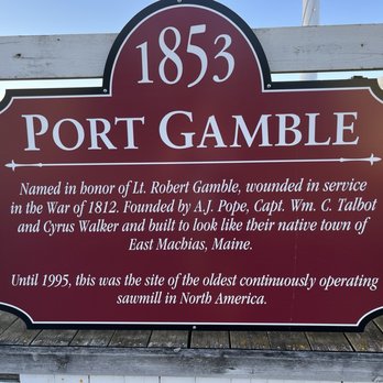 Port Gamble Townsite - History - Art Galleries Near Me - Port Gamble, Washington