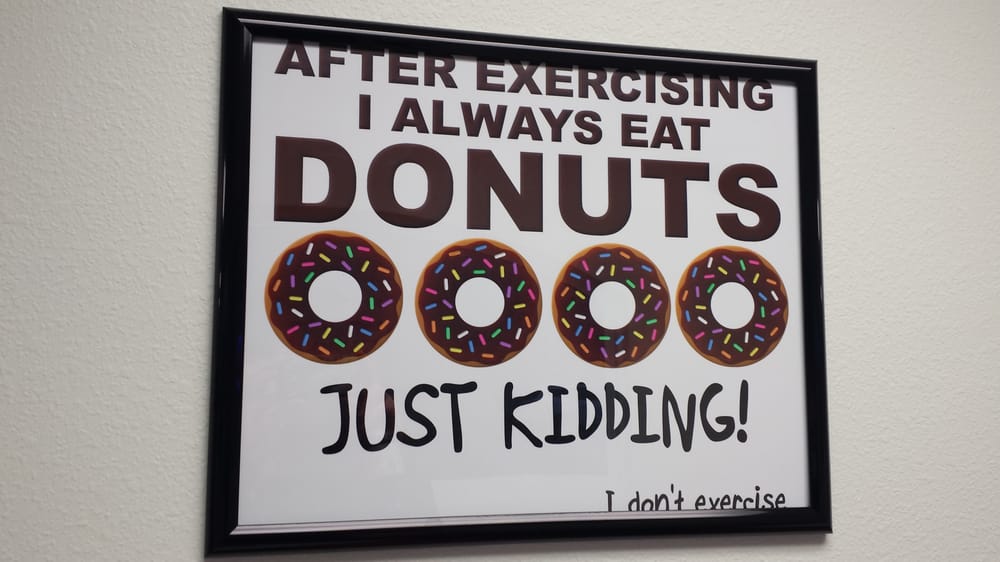 Food from Donut Palace