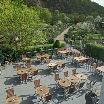 Auszeit - Blick auf Terrasse am Vormittag - German Near Me - Bad Kreuznach, RP