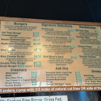 Old Town Grill - Menu - American Near Me - Placerville, California Old Town Grill - Menu - American Near Me - Placerville, California