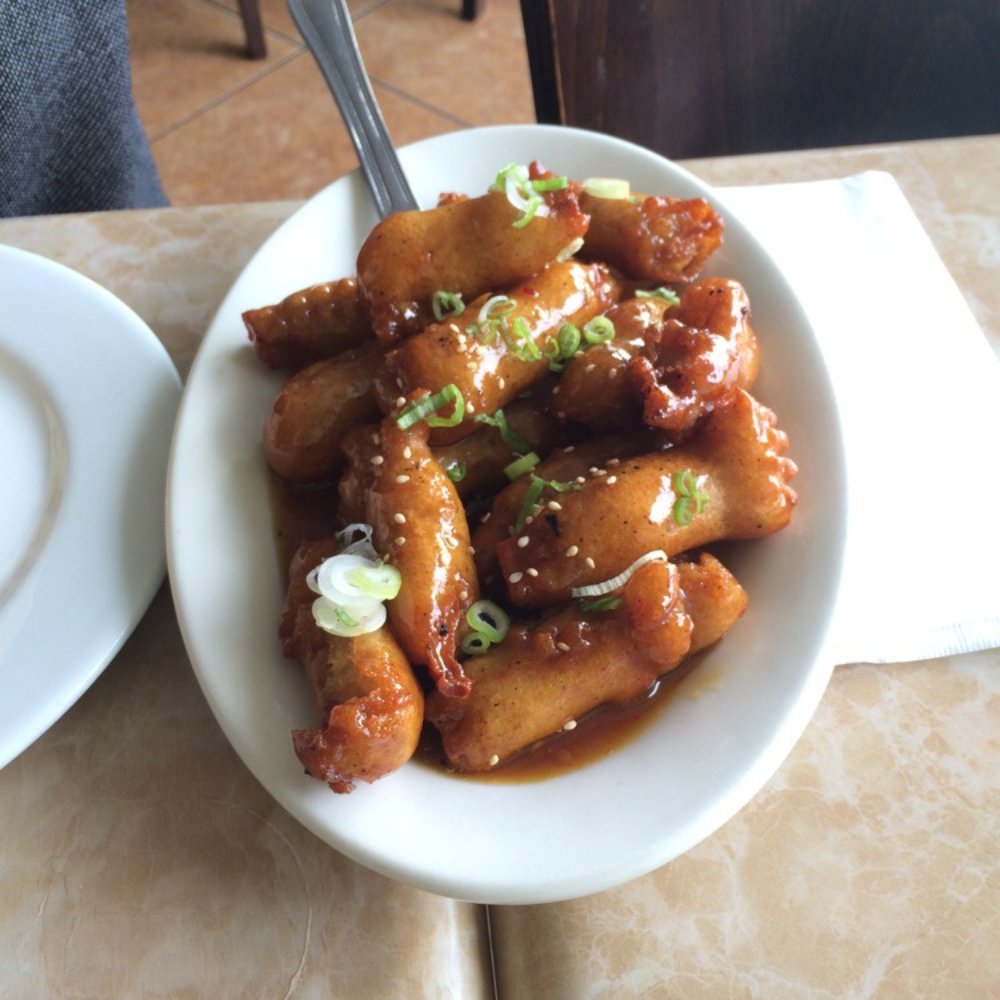My Vegan - Orange chicken. Came with brown rice. - Thai Near Me - Pasadena, California My Vegan - Orange chicken. Came with brown rice. - Thai Near Me - Pasadena, California