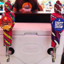 Florida Brewers Guild Beer Fest - Love the taps from Funky Buddha