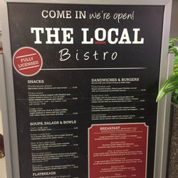 The Local Bistro - Menu