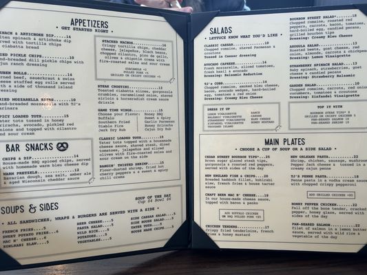 Menu photo 2 TJ's on Cedar Newington, CT Menu photo 2 TJ's on Cedar Newington, CT