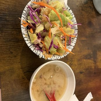 Rollbob - Ginger salad & miso soup - Barbeque Near Me - Hoschton, Georgia Rollbob - Ginger salad & miso soup - Barbeque Near Me - Hoschton, Georgia