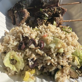 Shaks Mediterranean Bistro - Lamb Tenderloin Shish Kebob Bowl - Mediterranean Near Me - Vista, California Shaks Mediterranean Bistro - Lamb Tenderloin Shish Kebob Bowl - Mediterranean Near Me - Vista, California