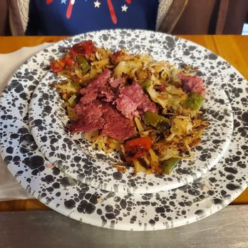 Old Sugar Mill Pancake House - Corned hash (small portion) - American Near Me - De Leon Springs, Florida