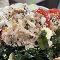 Poke - Close-up look of the crab meats