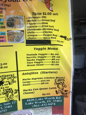 Menu photo 2 Taco Al Carbon Boynton Beach, FL Menu photo 2 Taco Al Carbon Boynton Beach, FL
