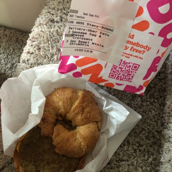 Dunkin' - Cold af ... must be like an hour old is my guess. - Coffee & Tea Near Me - Humble, Texas