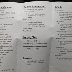 The Little Store - Part 1 of fresh food menu