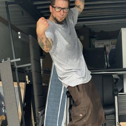 Bad Boy Junk Removal - Loading up the truck getting ready to head out
