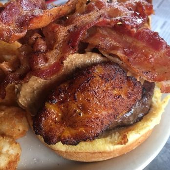 Vortex Bar & Grill - The Elvis burger - American Near Me - Atlanta, Georgia