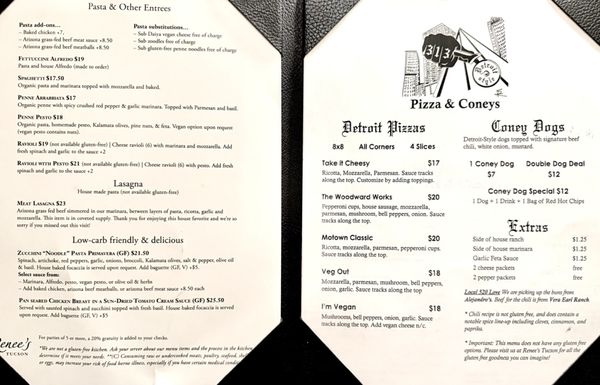 Menu photo 2 Renee's Tucson Tucson, AZ