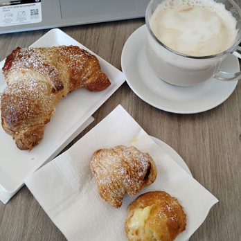 Sapori Caffe - Cream puff Lobster tail Pistachio croissant Pistachio and French vanilla latte - Coffee & Tea Near Me - Jacksonville, Florida Sapori Caffe - Cream puff Lobster tail Pistachio croissant Pistachio and French vanilla latte - Coffee & Tea Near Me - Jacksonville, Florida