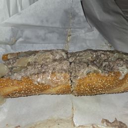 Cheesesteak, cooper sharp, onions Cheesesteak, cooper sharp, onions