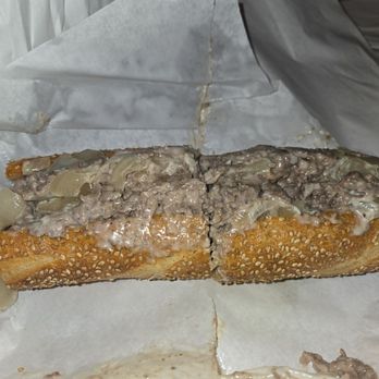 Angelo's Wilmington - Cheesesteak, cooper sharp, onions - Cheesesteaks Near Me - Wilmington, Delaware