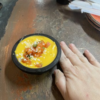 Coco's Cocina Tex Mex  Restaurant - $7 for chips and this small cup of Cheez Food.  Like AAA ballpark quality. - Tex-Mex Near Me - Pitman, New Jersey