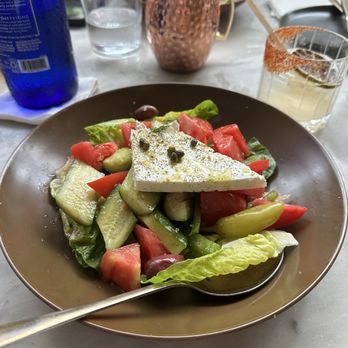 Motek - Za'atar Greek Salad - Mediterranean Near Me - Aventura, Florida