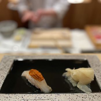 Omakase Yume - Hirame (Fluke) - Sushi Bars Near Me - Chicago, Illinois