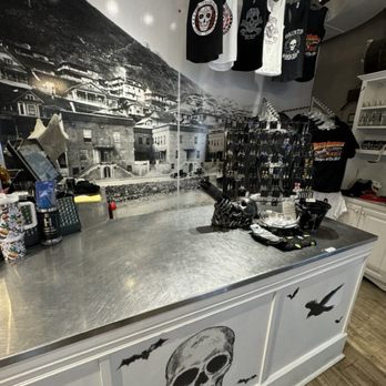 Haunted Hamburger - Merch area up front. - Burgers Near Me - Jerome, Arizona