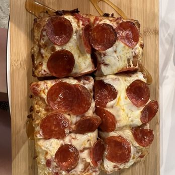 City Food Hall - Pepperoni Pizza with hot honey - Food Court Near Me - Gainesville, Florida