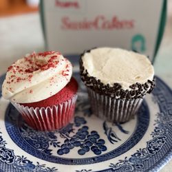 SusieCakes - Fort Worth - Red Velvet and Flourless Chocolate - both were delicious!