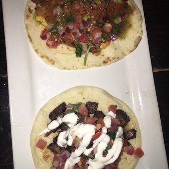 Red Star Taco Bar - Breakfast taco on top and carne asada on bottom - Mexican Near Me - Seattle, Washington Red Star Taco Bar - Breakfast taco on top and carne asada on bottom - Mexican Near Me - Seattle, Washington